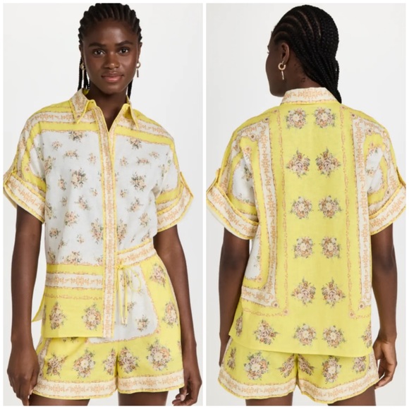 NEW Alemais Catalina shirt - Picture 6 of 10